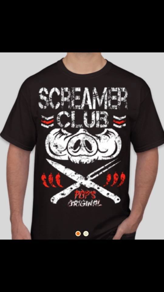 screamer club t shirt